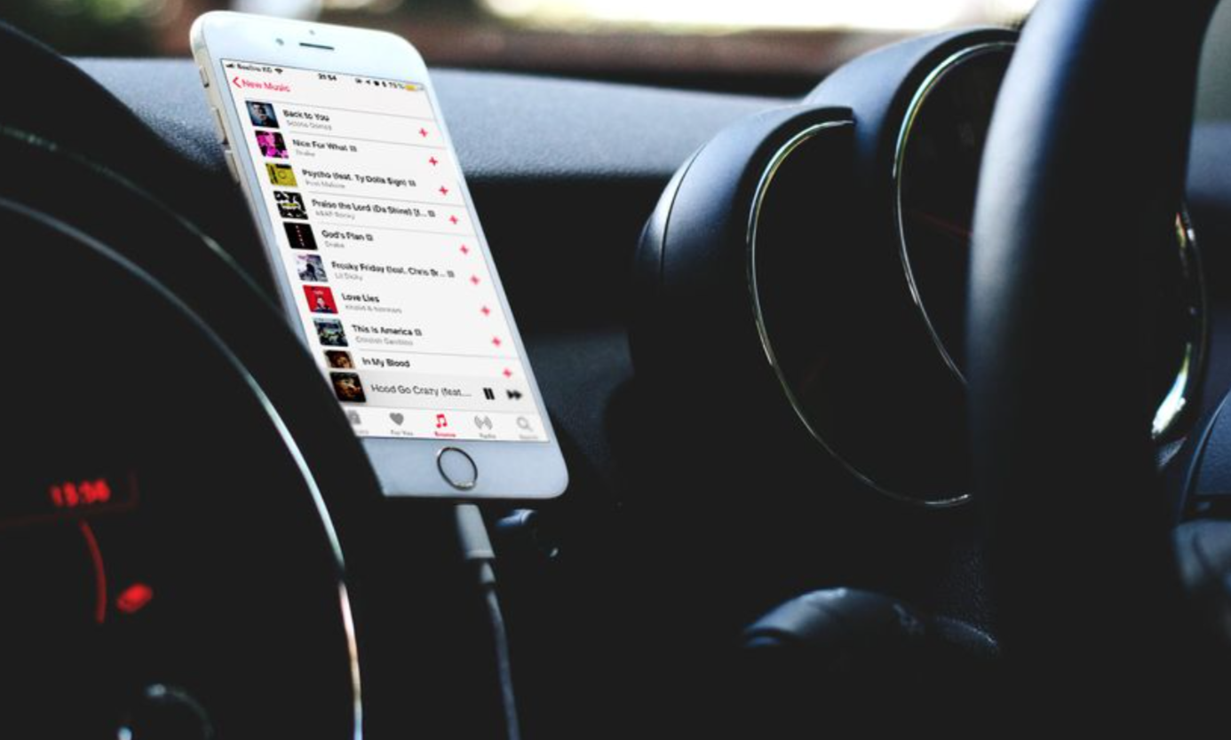 How can I play music in my car without an aux?