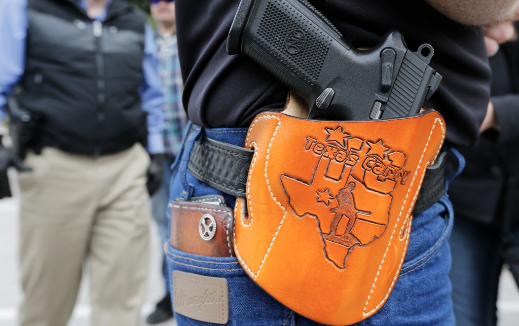 Texans Can Now Openly Carry Handguns Without a License