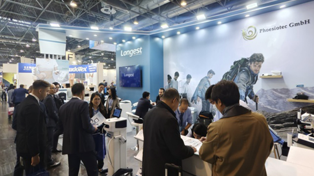 GZ Longest Showcased Its New Innovations in Physio & Rehab at MEDICA 2023