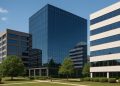 Modern commercial office buildings representing commercial real estate insights and trends
