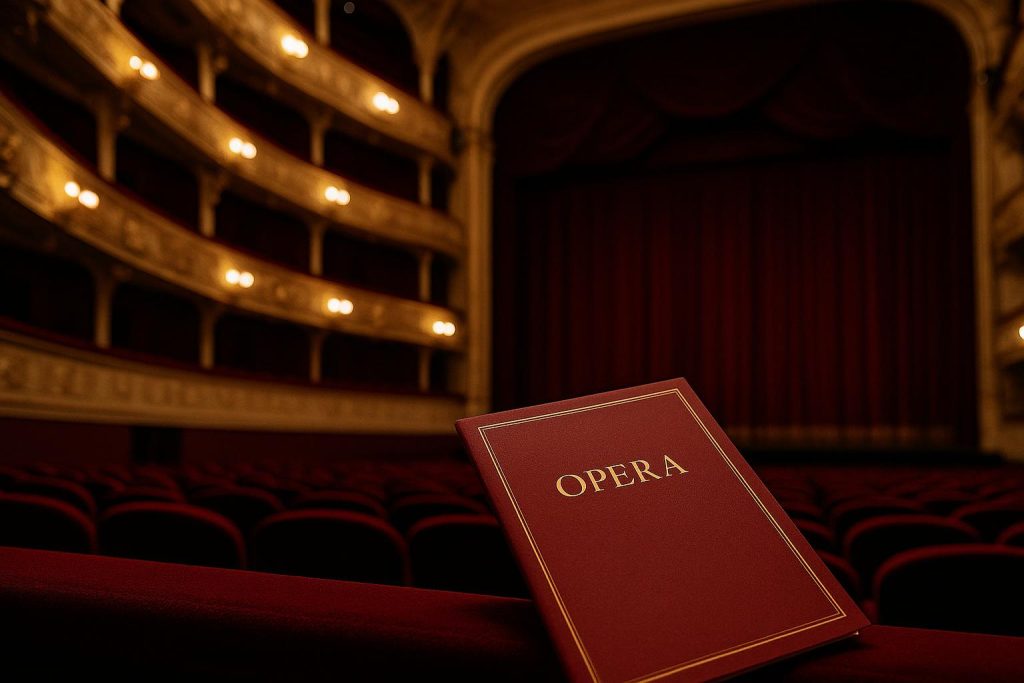 Grand opera house interior with elegant seating, symbolizing proper opera etiquette essentials
