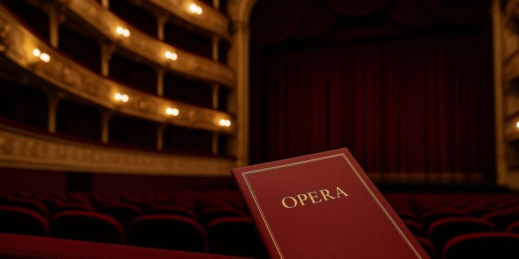 Grand opera house interior with elegant seating, symbolizing proper opera etiquette essentials