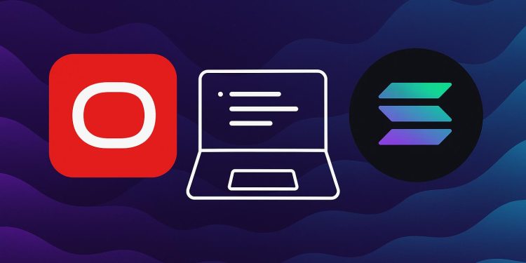 Solana developer platform integration by major tech giants highlighted in a digital illustration