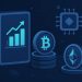 Abstract representation of digital assets and technology innovation for emerging financial markets